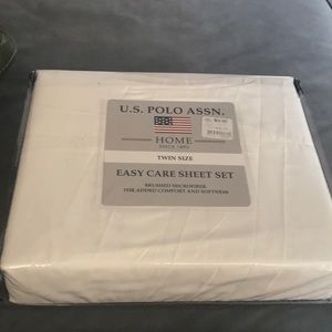 Polo Assn twin sheet set